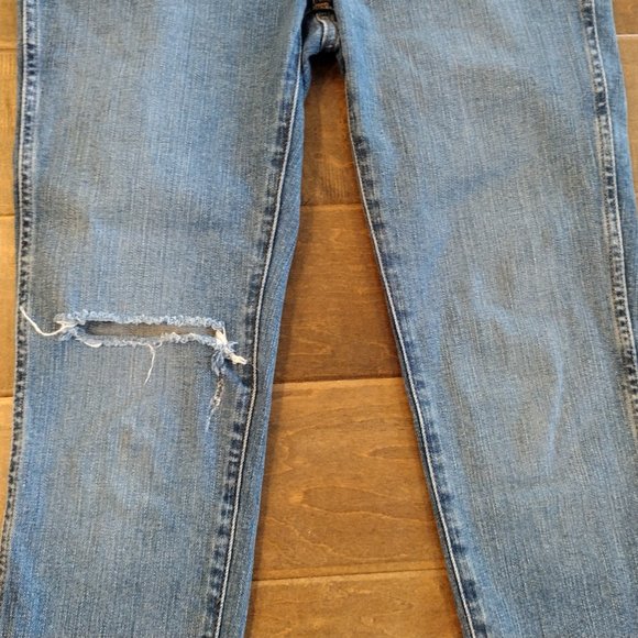 MADEWELL 10" High-Rise Skinny Jean, dark wash, 28 - Picture 7 of 14